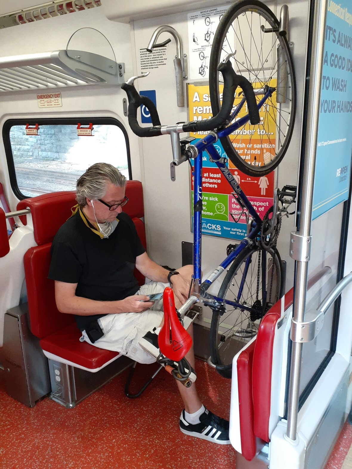 Biker on New Haven Line 001
